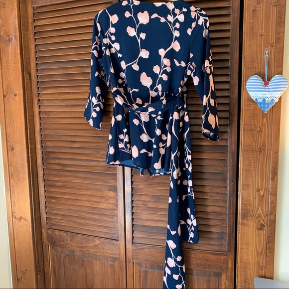 LAST CHANCE MAMALICIOUS MATERNITY wrap blouse S - Picture 10 of 10